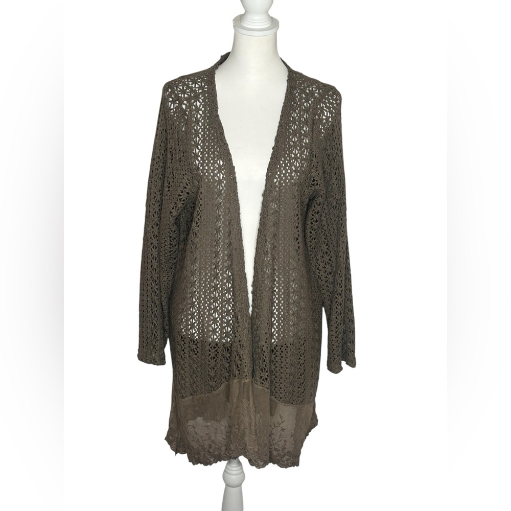 Vintage Studio Gems Boho Fairy Grunge Duster Cardigan Sz XXL Women’s EUC
